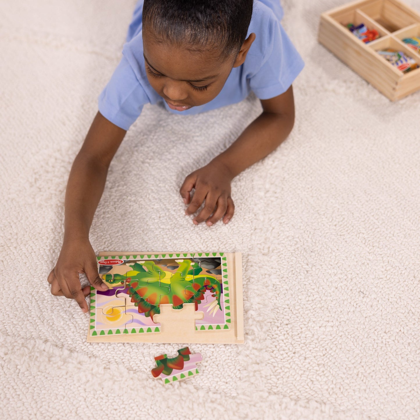 Melissa & Doug - Dinosaurs Puzzles in a Box