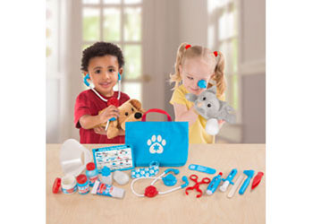 Melissa & Doug - Examine & Treat Pet Vet Play Set