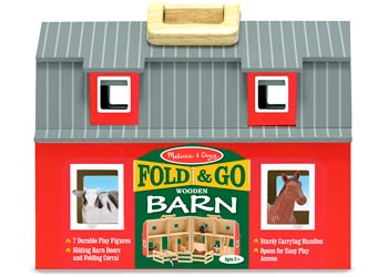 Melissa & Doug - Fold And Go Barn