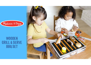 Melissa & Doug - Grill Serve BBQ Set