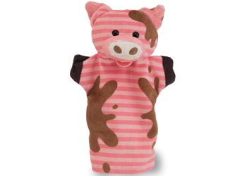 Melissa & Doug - Hand Puppets - Farm Friends