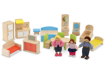 Melissa & Doug - Hi-Rise Dollhouse