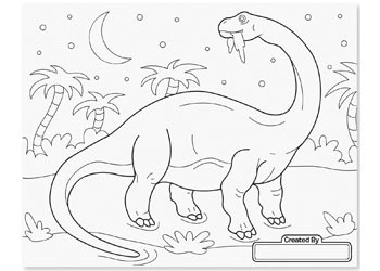 Melissa & Doug - Jumbo Colouring Pad (Blue)