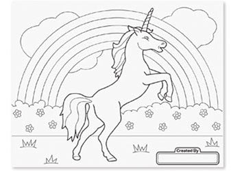 Melissa & Doug - Jumbo Colouring Pad - Pink
