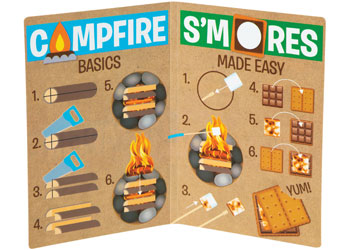 Melissa & Doug - Let's Explore - Campfire S'mores Play Set