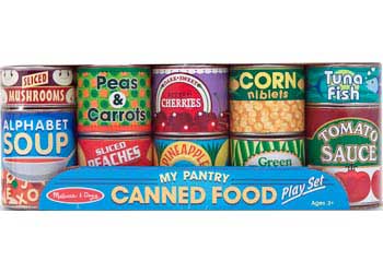 Melissa & Doug - Let's Play House! Grocery Cans
