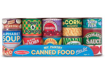 Melissa & Doug - Let's Play House! Grocery Cans
