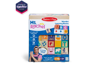 Melissa & Doug - Ms. Rachel Blocks + Activity Cards