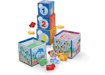 Melissa & Doug - Ms. Rachel Nesting Blocks