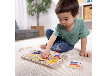 Melissa & Doug - Musical Instruments Sound Puzzle 8 Pieces