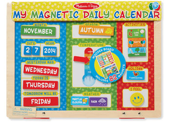 Melissa & Doug - My Daily Magnetic Calendar