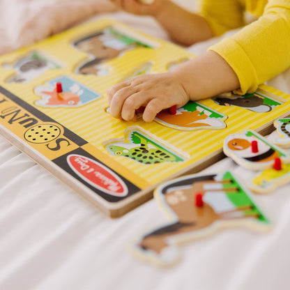 Melissa & Doug - Pets Sound Puzzle 8 Pieces