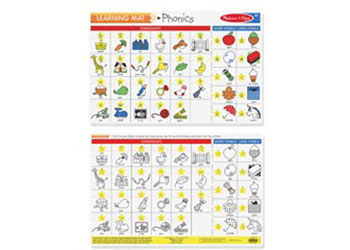 Melissa & Doug - Phonics Write-A-Mat 6 Pack