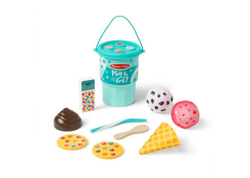Melissa & Doug - Play to Go Ice Cream Play Set