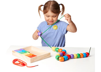 Melissa & Doug - Primary Lacing Beads