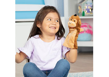 Melissa & Doug - Safari Puppet Set 6 Pieces