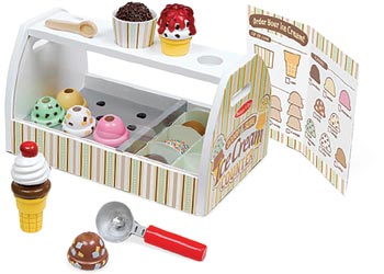 Melissa & Doug - Scoop & Serve Ice Cream Counter