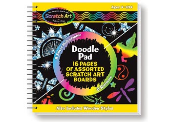 Melissa & Doug - Scratch Art Doodle Book