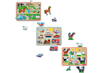 Melissa & Doug - See-Inside Numbers Peg Puzzle