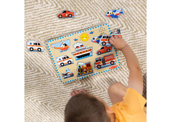 Melissa & Doug - See-Inside Numbers Peg Puzzle