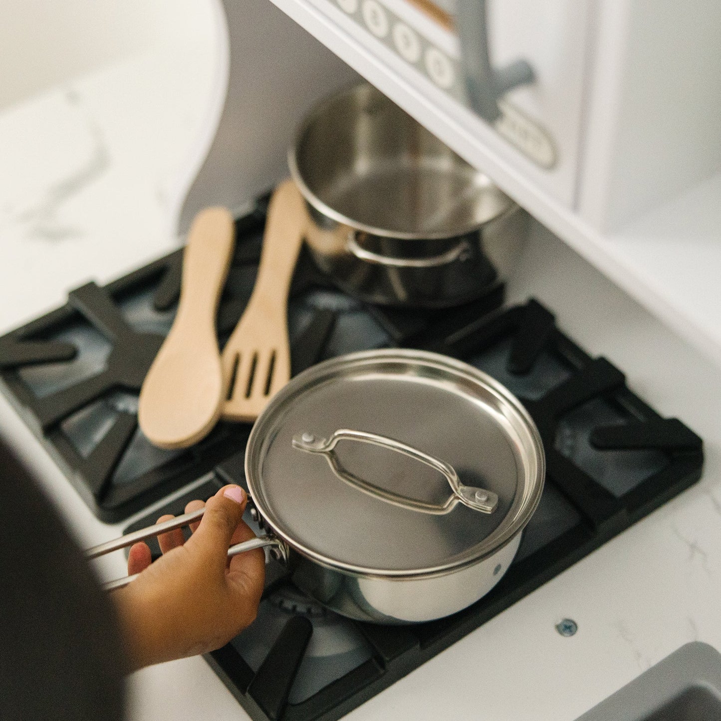 Melissa & Doug - Stainless Steel Pots & Pans Set