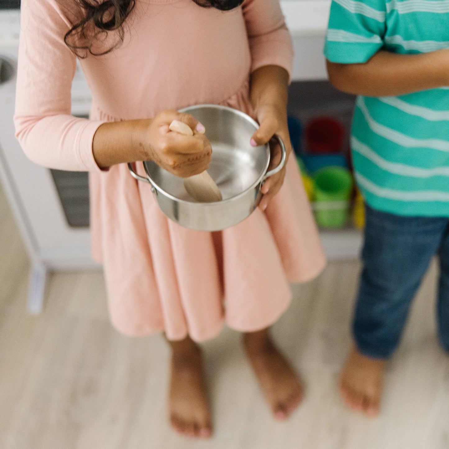 Melissa & Doug - Stainless Steel Pots & Pans Set