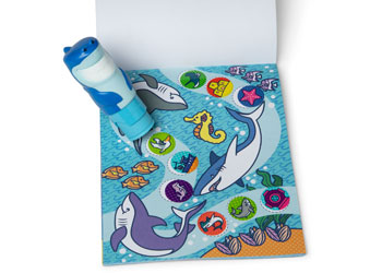 Melissa & Doug - Sticker WOW! Activity Pad Set - Shark