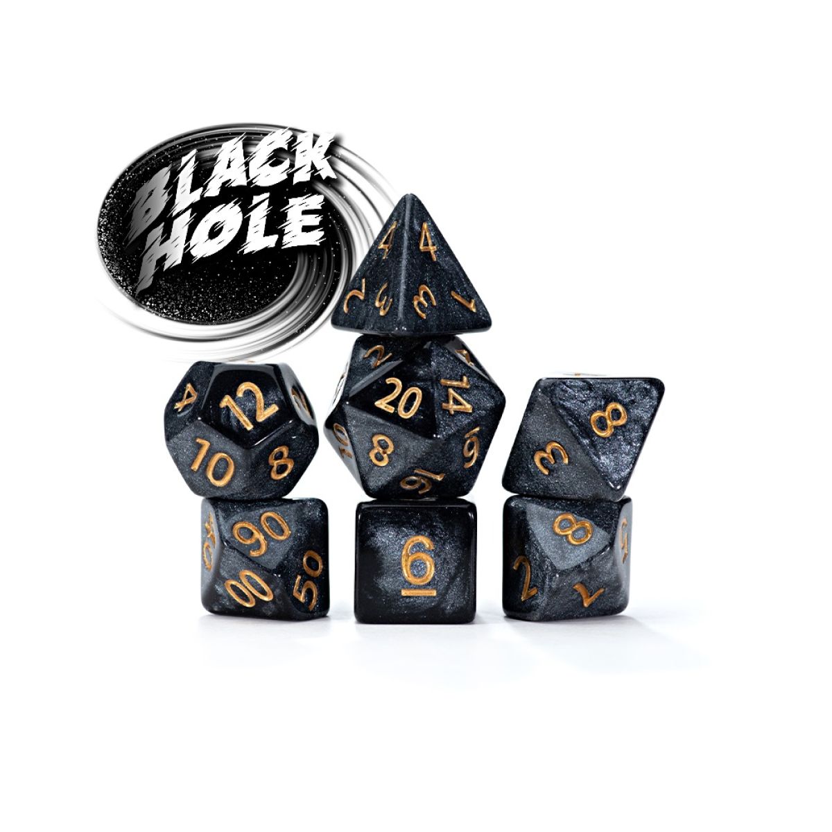 Gatekeeper Mercurial Dice - Black Hole - Good Games