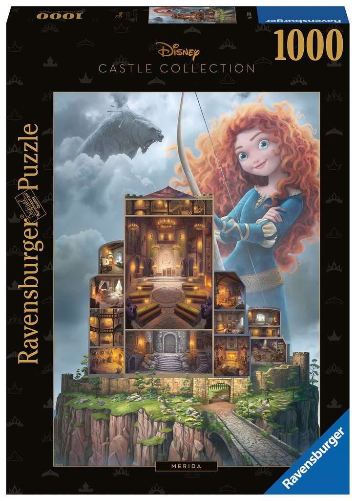 Ravensburger - Disney Castles: Merida 1000 Piece Jigsaw - Good Games