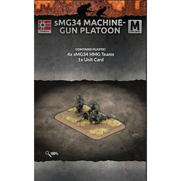 Flames Of War Mg34 Machine-Gun Platoon (4 Teams)(Plastic) - Good Games
