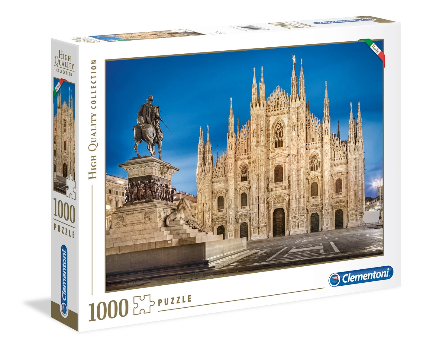 Clementoni - Milan 1000 Piece Jigsaws (Sq Box) - Good Games