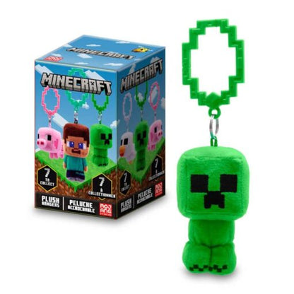 Minecraft 3.5inch Plush Backpack Hangers Assortment - Good Games