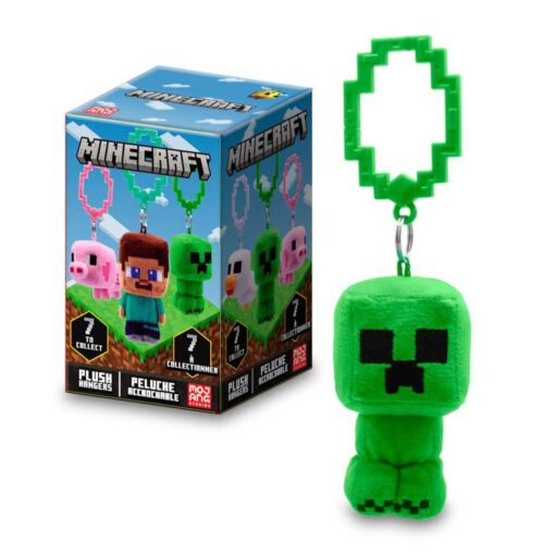 Minecraft 3.5inch Plush Backpack Hangers Assortment