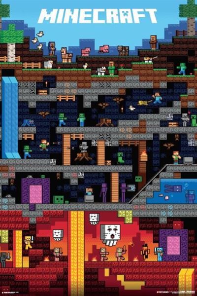 Minecraft - Worldy Poster