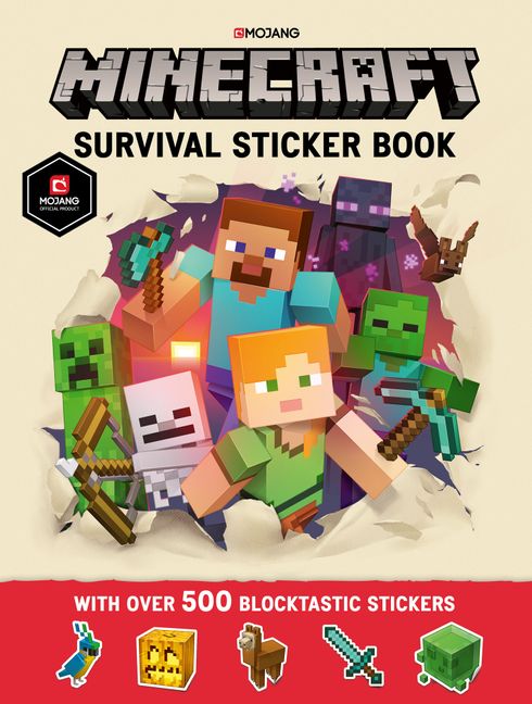 Minecraft Survival Sticker Book (Preorder) - Good Games