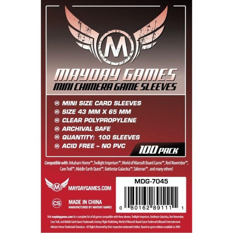 Mayday Mini Chimera Game Sleeves 100