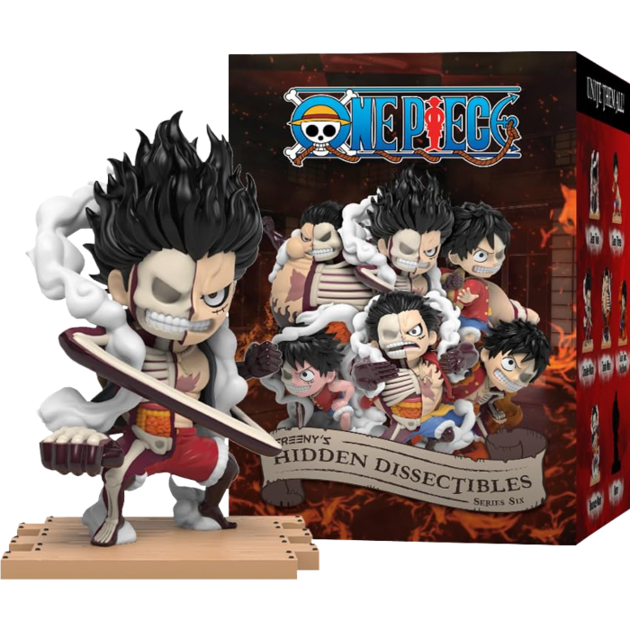 Mighty Jaxx Freenys Hidden Dissectibles - One Piece - Luffys Gears Edition