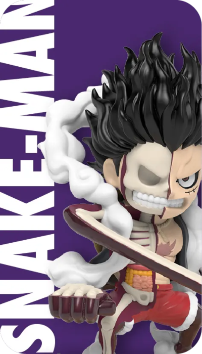 Mighty Jaxx Freenys Hidden Dissectibles - One Piece - Luffys Gears Edition