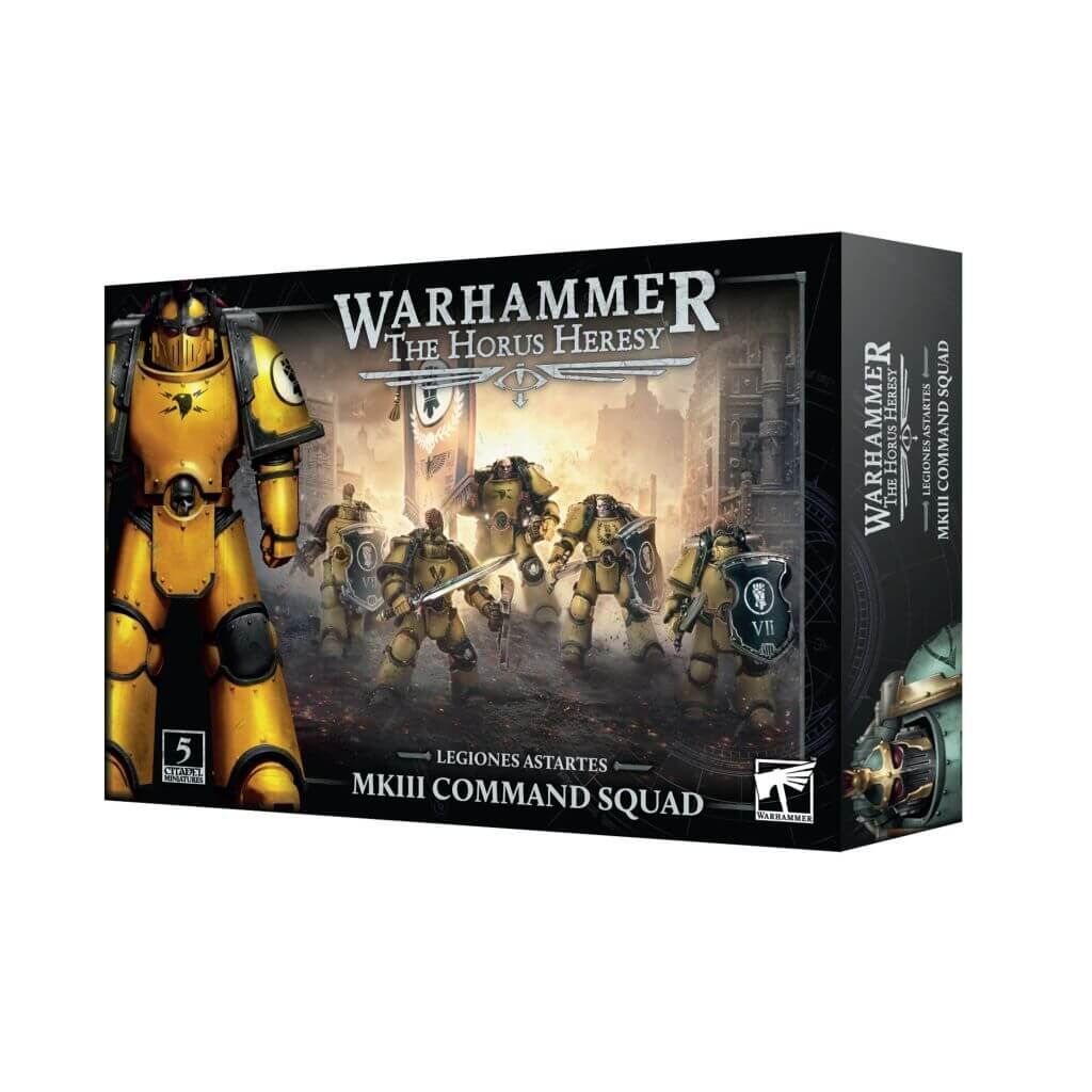 Horus Heresy - Legiones Astartes Mk III Command Squad (31-86) - Good Games