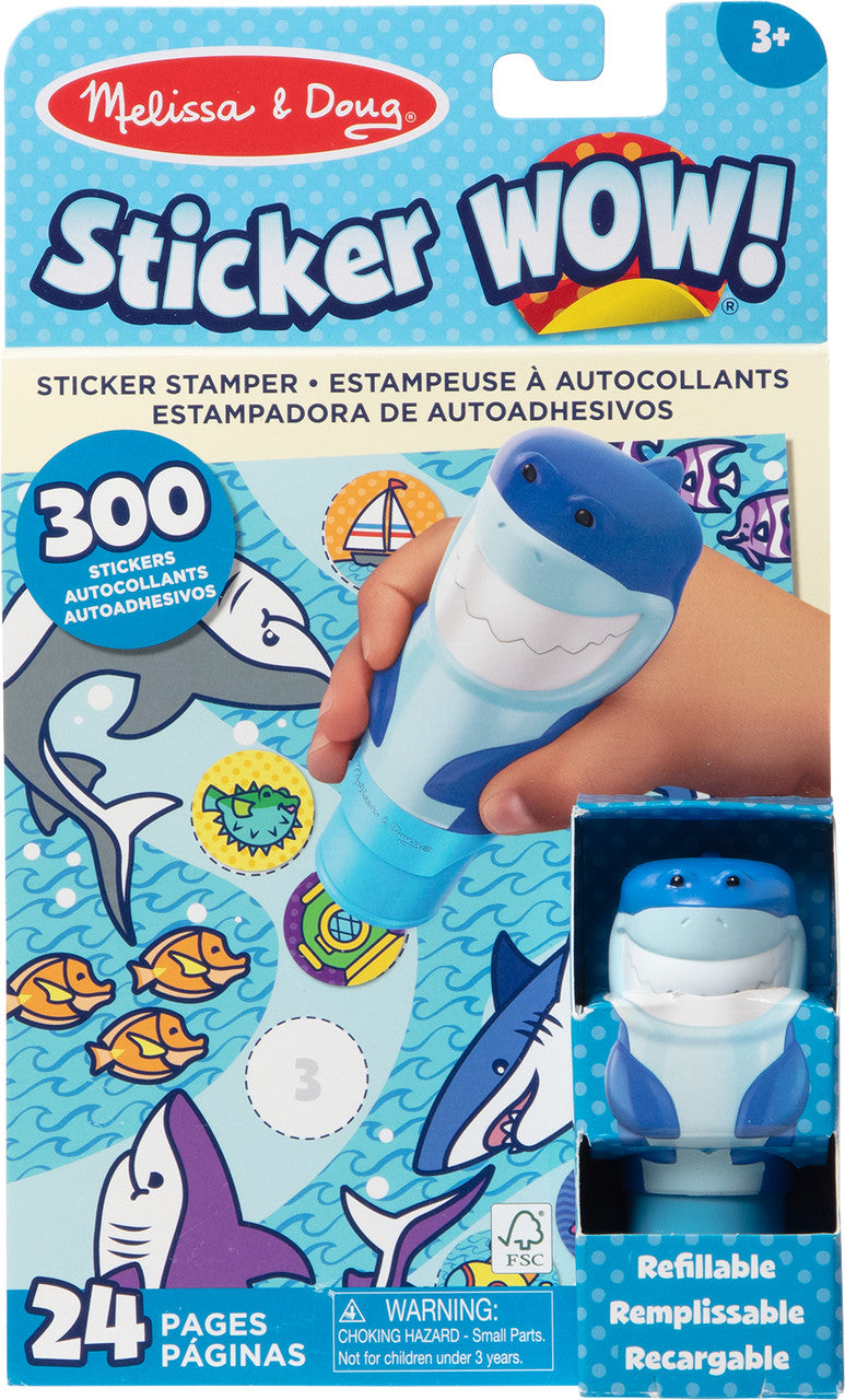 Melissa & Doug Sticker Wow! Shark