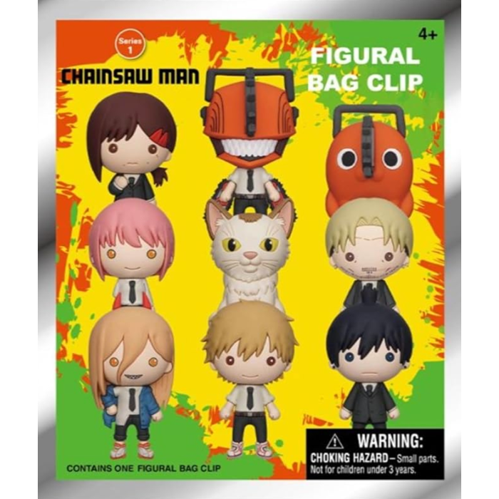 Chainsaw Man - 3D PVC Bag Clips Blind Bag (Series 1) - Good Games