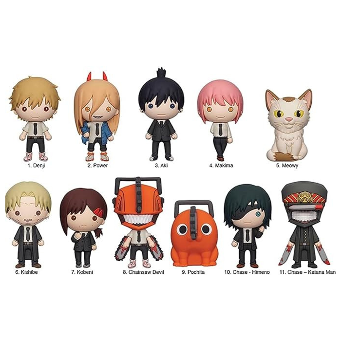 Chainsaw Man - 3D PVC Bag Clips Blind Bag (Series 1) - Good Games