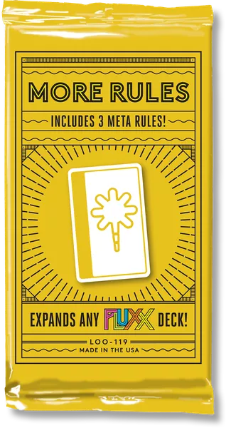 Fluxx More Rules (Preorder) - Good Games