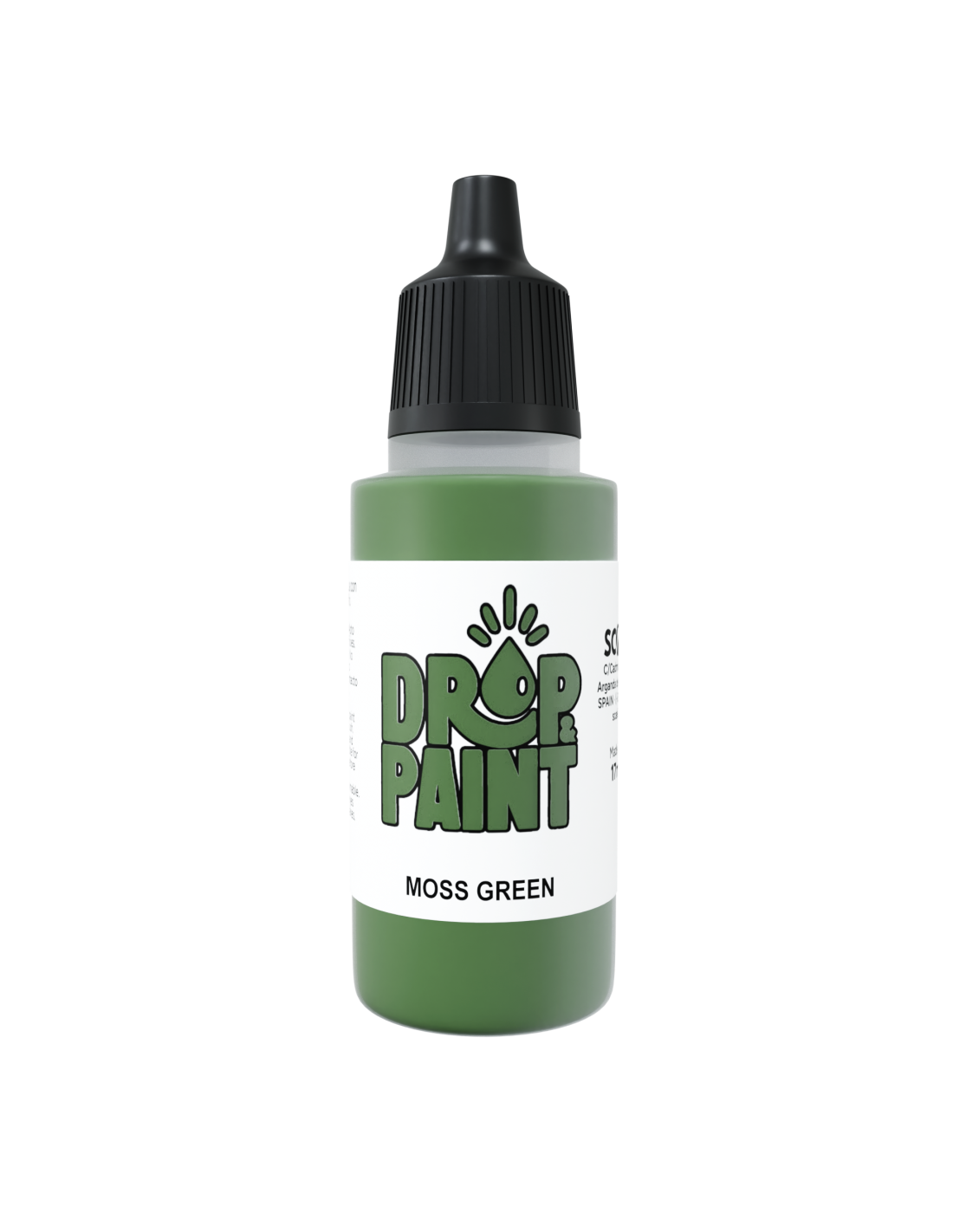 Scale 75 Drop and Paint 17ml - Moss Green - Good Games