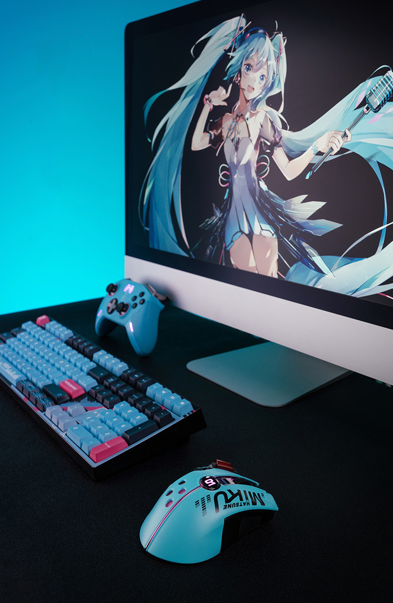 Hatsune Miku RGB Light Mouse - Good Games