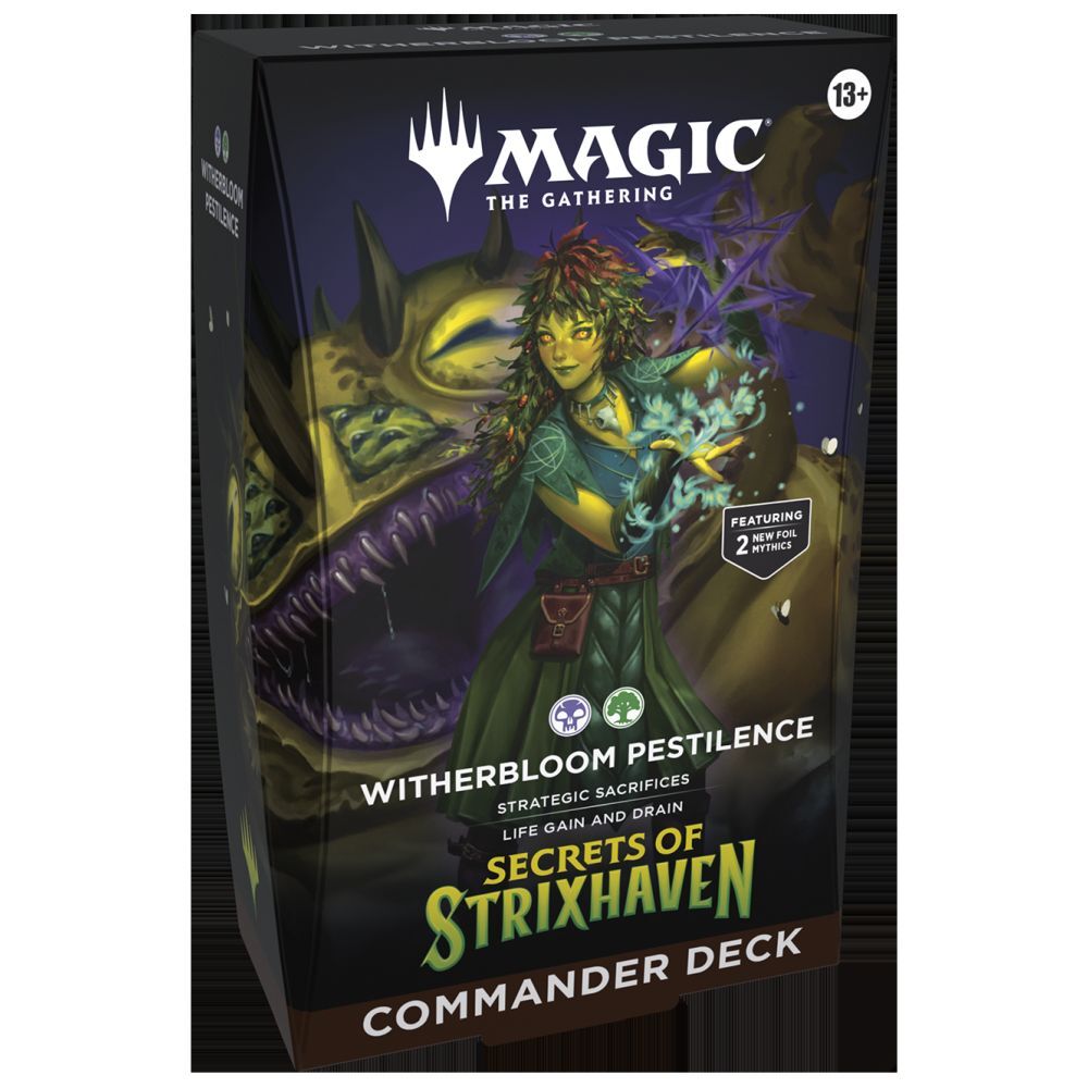 Magic: The Gathering - Secrets of Strixhaven Commander Deck Display (Preorder)