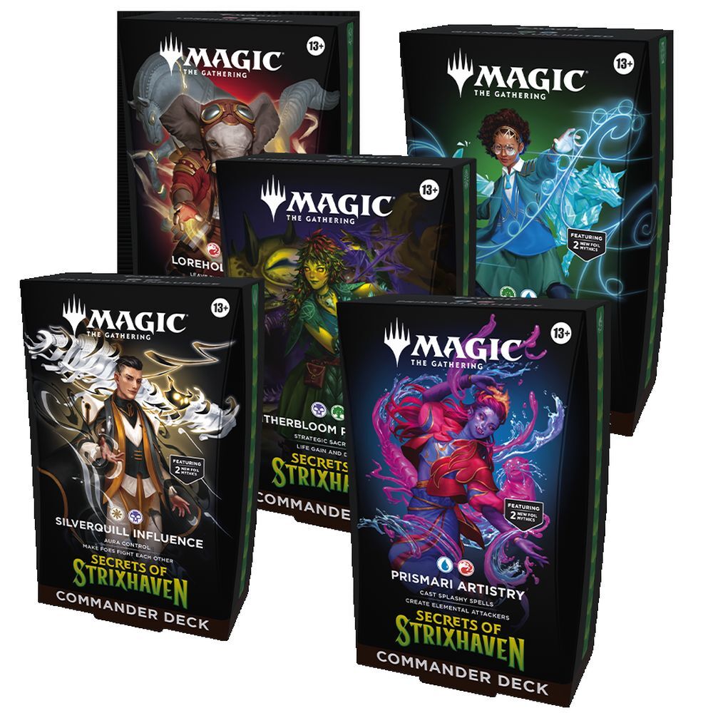 Magic: The Gathering - Secrets of Strixhaven Commander Deck Display (Preorder)