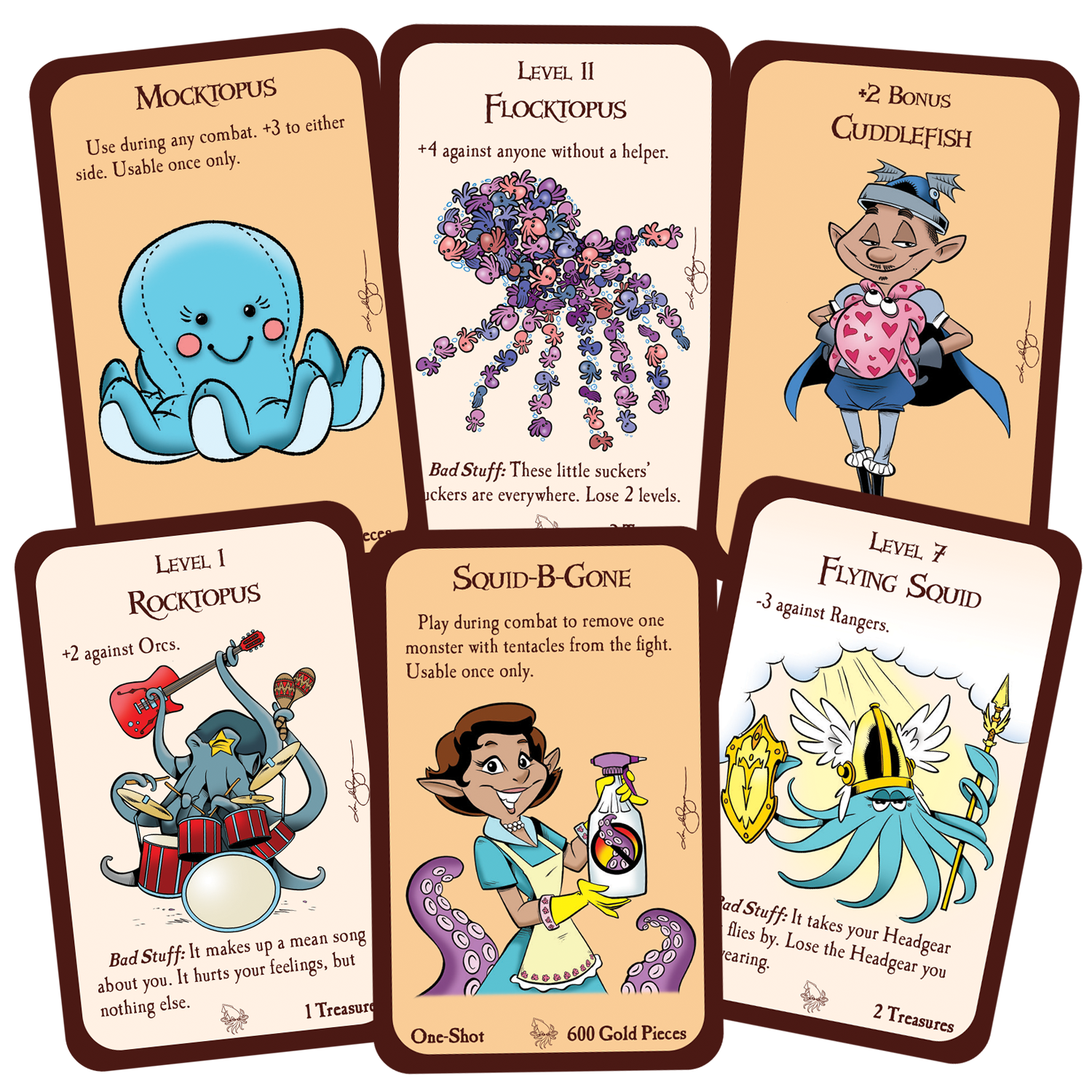 Steve Jackson Games Munchkin Squids Card Game - Good Games