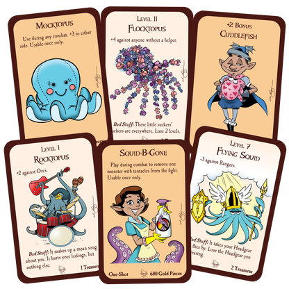 Steve Jackson Games Munchkin Squids Card Game - Good Games