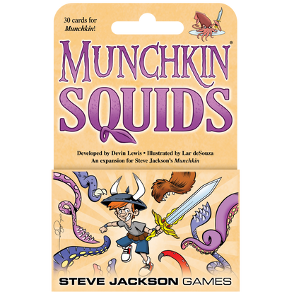 Steve Jackson Games Munchkin Squids Card Game - Good Games